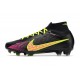 Nike Zoom Mercurial Superfly Elite IX FG Noir Rose Jaune