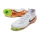 Crampons Nike Phantom Luna 2 Elite FG Blanc Noir Orange