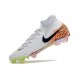 Crampons Nike Phantom Luna 2 Elite FG Blanc Noir Orange