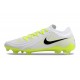 Nike Phantom GX II Elite FG Blanc Jaune Noir