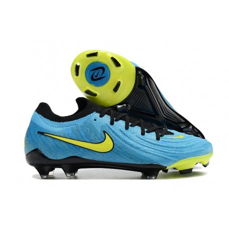 Nike Phantom GX II Elite FG Bleu Jaune