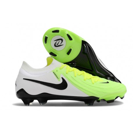 Nike Phantom GX II Elite FG Vert Blanc Noir