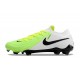 Nike Phantom GX II Elite FG Vert Blanc Noir