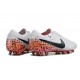 Nike Tiempo Legend 10 Elite FG Nouvel Blanc Noir Orange