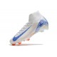 Nike Air Zoom Mercurial Superfly 10 Elite FG Blueprint FG Blanc Bleu