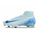 Nike Air Zoom Mercurial Superfly 10 Elite FG Bleu Glacier Bleu Orbite