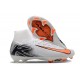 Nike Air Zoom Mercurial Superfly 10 Elite FG Blanc Orange Noir