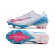 Nike Air Zoom Mercurial Vapor 16 Elite FG Blanc Bleu Rose