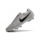 Nike Tiempo Legend 10 Elite FG Nouvel Gris Atmosphère Noir