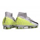 Nike Zoom Mercurial Superfly X Elite FG Neuf Gris Jaune Noir