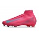 Nike Zoom Mercurial Superfly X Elite FG Neuf Rose Gris