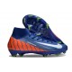 Nike Zoom Mercurial Superfly X Elite FG Neuf Bleu Orange Blanc