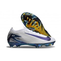 Chaussure Nike Mercurial Vapor XVI Elite FG Blanc Noir