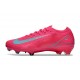 Chaussure Nike Mercurial Vapor XVI Elite FG Rose Gris