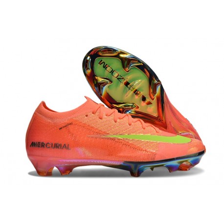 Chaussure Nike Mercurial Vapor XVI Elite FG Orange Jaune