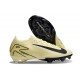 Chaussure Nike Mercurial Vapor XVI Elite FG Beige Noir