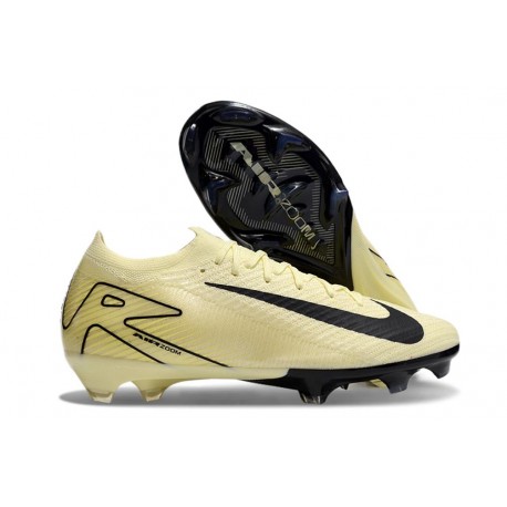 Chaussure Nike Mercurial Vapor XVI Elite FG Beige Noir