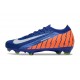 Chaussure Nike Mercurial Vapor XVI Elite FG Bleu Orange Blanc