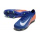 Chaussure Nike Mercurial Vapor XVI Elite FG Bleu Orange Blanc