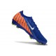 Chaussure Nike Mercurial Vapor XVI Elite FG Bleu Orange Blanc