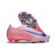 Chaussure Nike Mercurial Vapor XVI Elite FG Rose Bleu