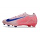 Chaussure Nike Mercurial Vapor XVI Elite FG Rose Bleu