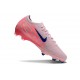 Chaussure Nike Mercurial Vapor XVI Elite FG Rose Bleu