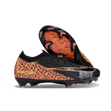 Chaussure Nike Mercurial Vapor XVI Elite FG Noir Orange