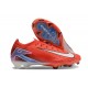 Chaussure Nike Mercurial Vapor XVI Elite FG Rouge Blanc