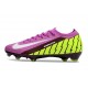 Chaussure Nike Mercurial Vapor XVI Elite FG Violet Volt Blanc