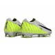 Chaussure Nike Mercurial Vapor XVI Elite FG Gris Vert Noir