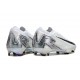 Chaussure Nike Mercurial Vapor XVI Elite FG Blanc Noir