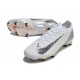 Chaussure Nike Mercurial Vapor XVI Elite FG Blanc Noir