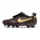 Chaussure Nike Tiempo Legend X Elite FG Ronaldo Marron Or