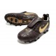 Chaussure Nike Tiempo Legend X Elite FG Ronaldo Marron Or