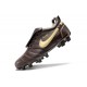 Chaussure Nike Tiempo Legend X Elite FG Ronaldo Marron Or