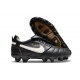 Chaussure Nike Tiempo Legend X Elite FG Ronaldo Noir Blanc