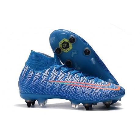 Nike Mercurial Superfly VII Elite SG-Pro Bleu Rouge