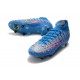 Nike Mercurial Superfly VII Elite SG-Pro Bleu Rouge