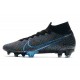 Nike Mercurial Superfly VII Elite DF FG Wavelength Noir Bleu