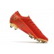 Nike Mercurial Vapor 13 Elite FG ACC Ronaldo CR100 Rouge Or